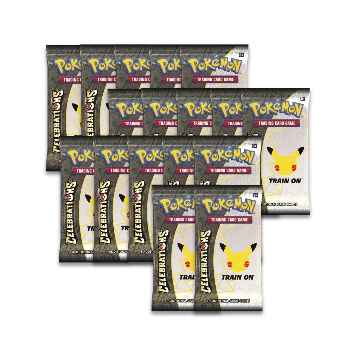 Pokemon - 8 Sealed Celebrations Booster Packs high quality