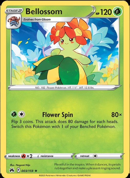 3/160 Bellossom - Crown Zenith (CRZ) NM